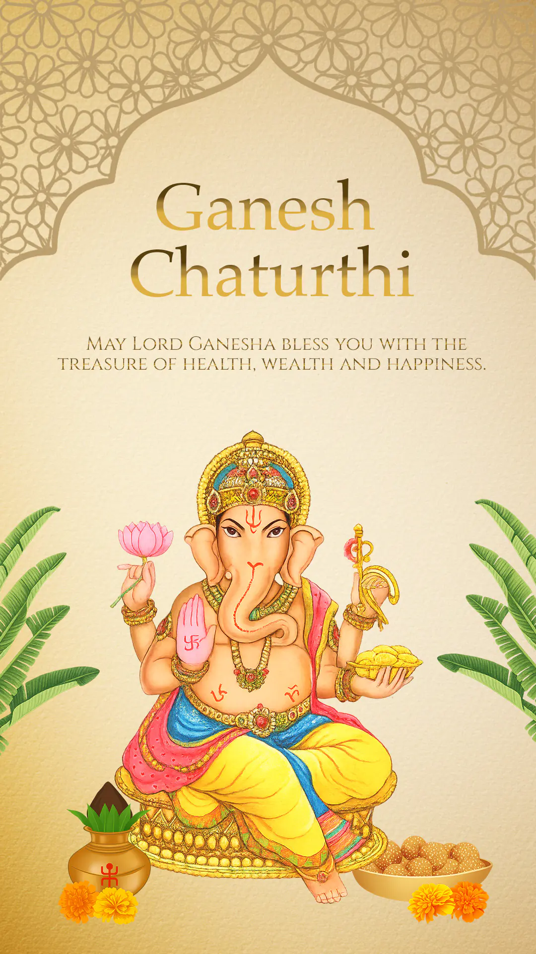 Ganesh Chaturthi Festival Template