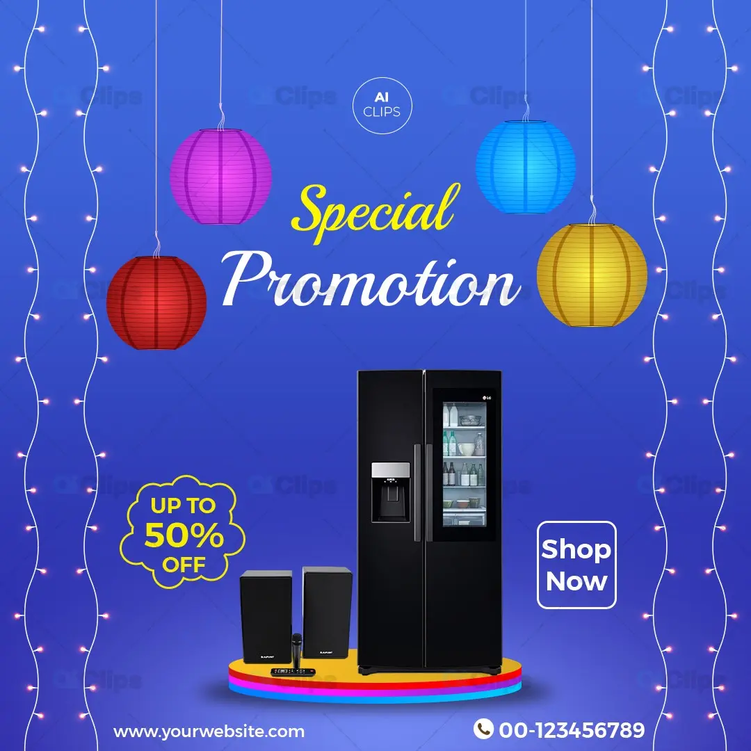 Special Promotion Sale Banner