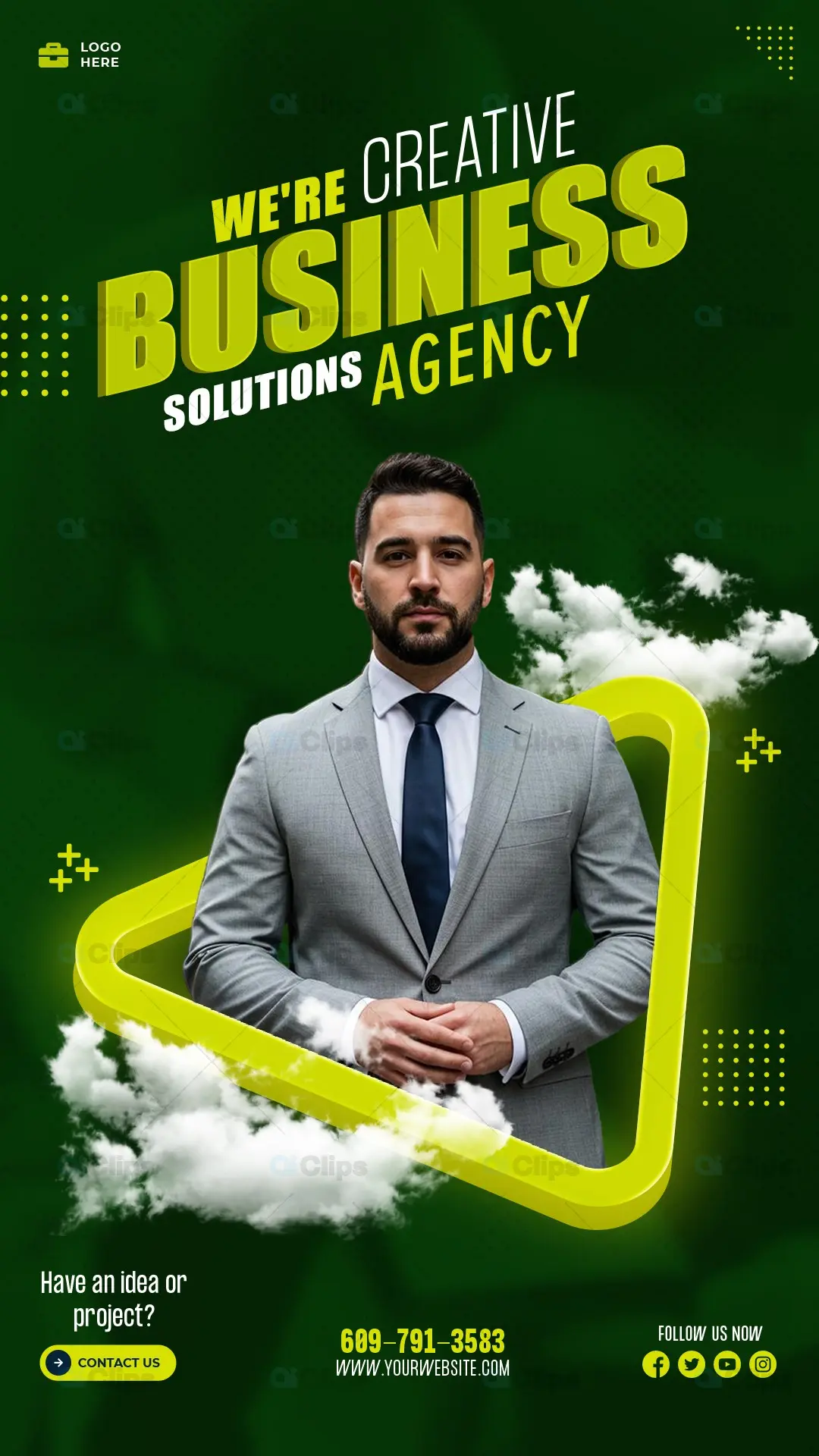 Creative Business Agency Story Template PSD