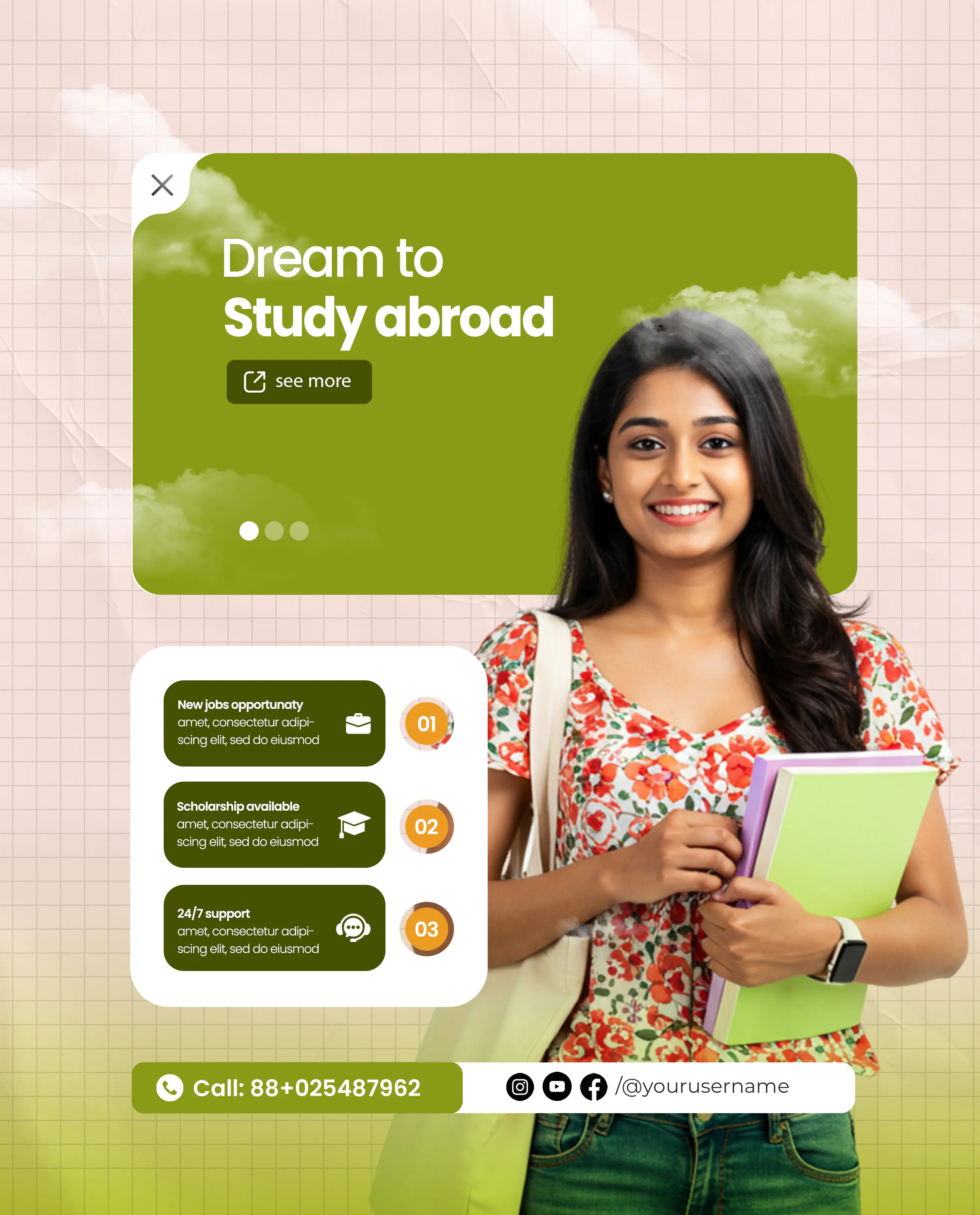 Study Abroad Program Promotion Template