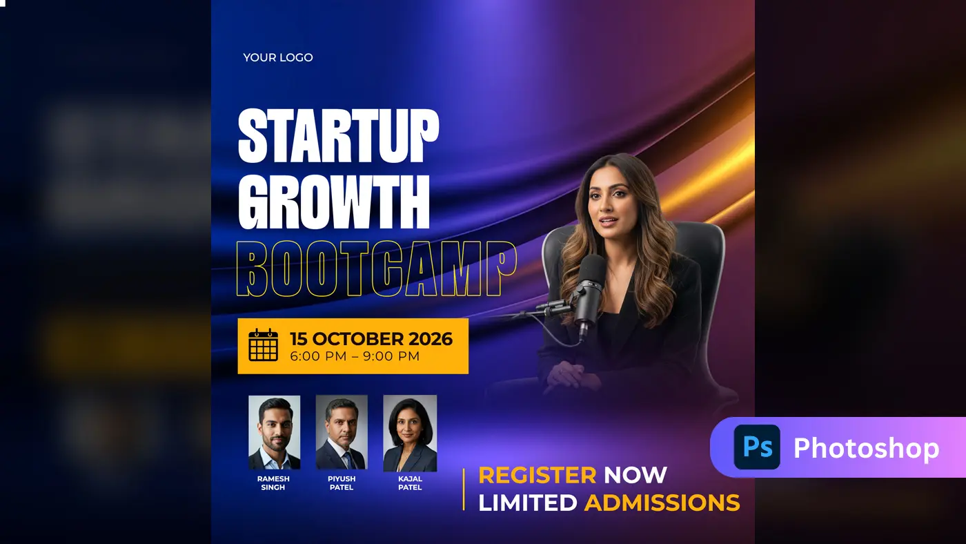 Corporate Event & Webinar Promotion Template