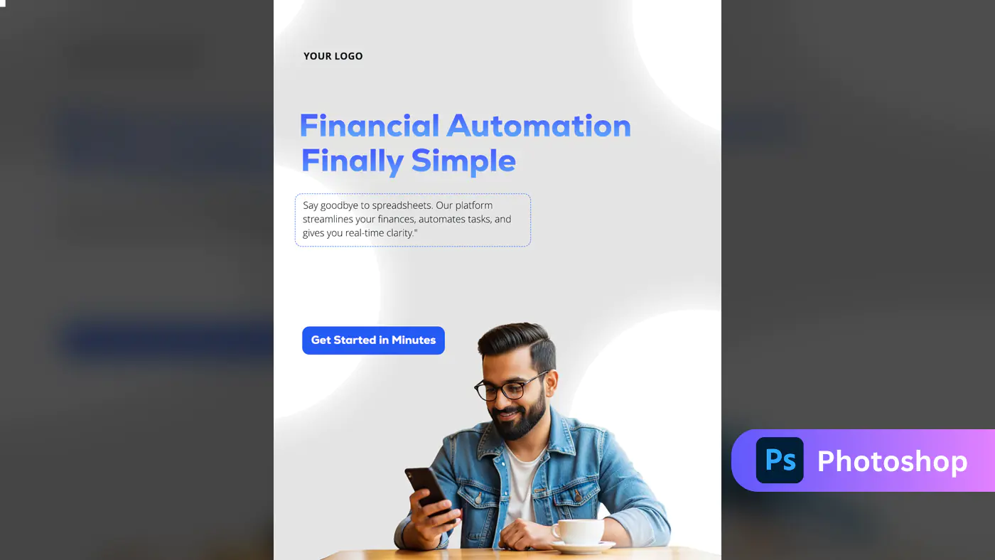 Financial Automation Landing Page Template