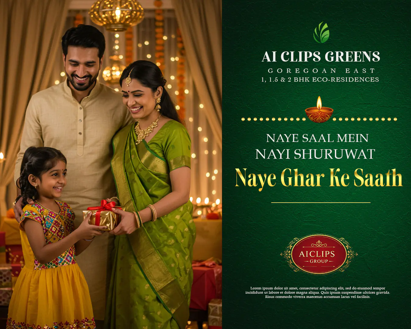 Eco-Friendly Residential Diwali Campaign