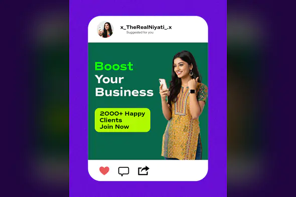 Boost Your Business Instagram Business Promotion Template