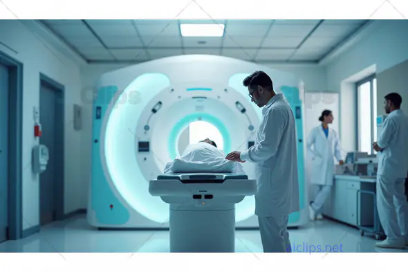 Medical MRI Scan in Progress – Advanced Diagnostic Technology