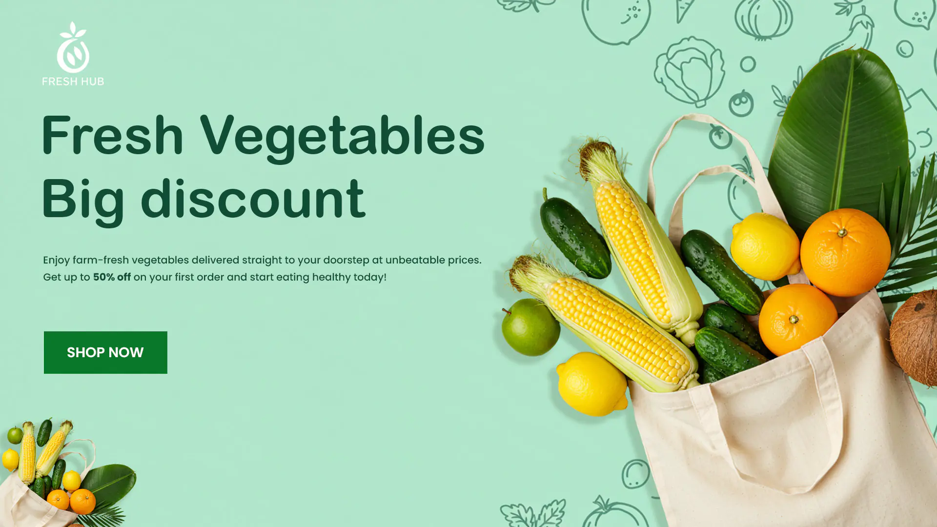 Fresh Produce Discount Banner