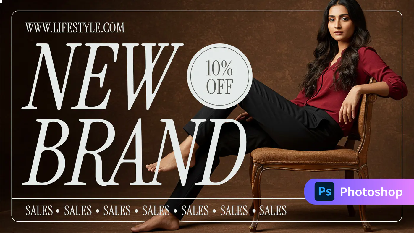 Lifestyle Brand Launch Promotional Template