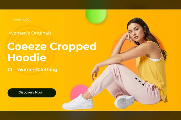 Vibrant Streetwear E-commerce Banner