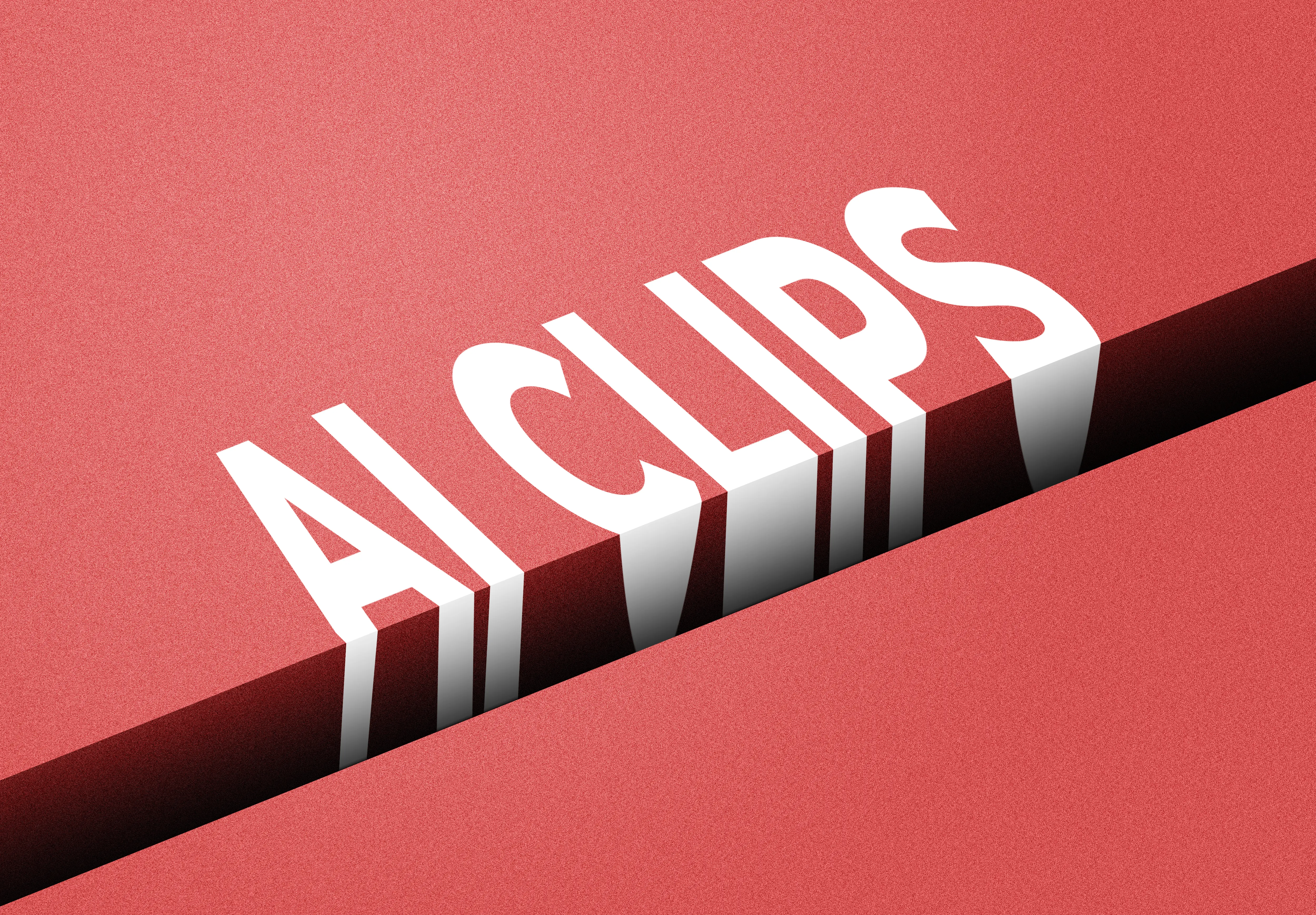 Sliced Shadow Text Effect Mockup