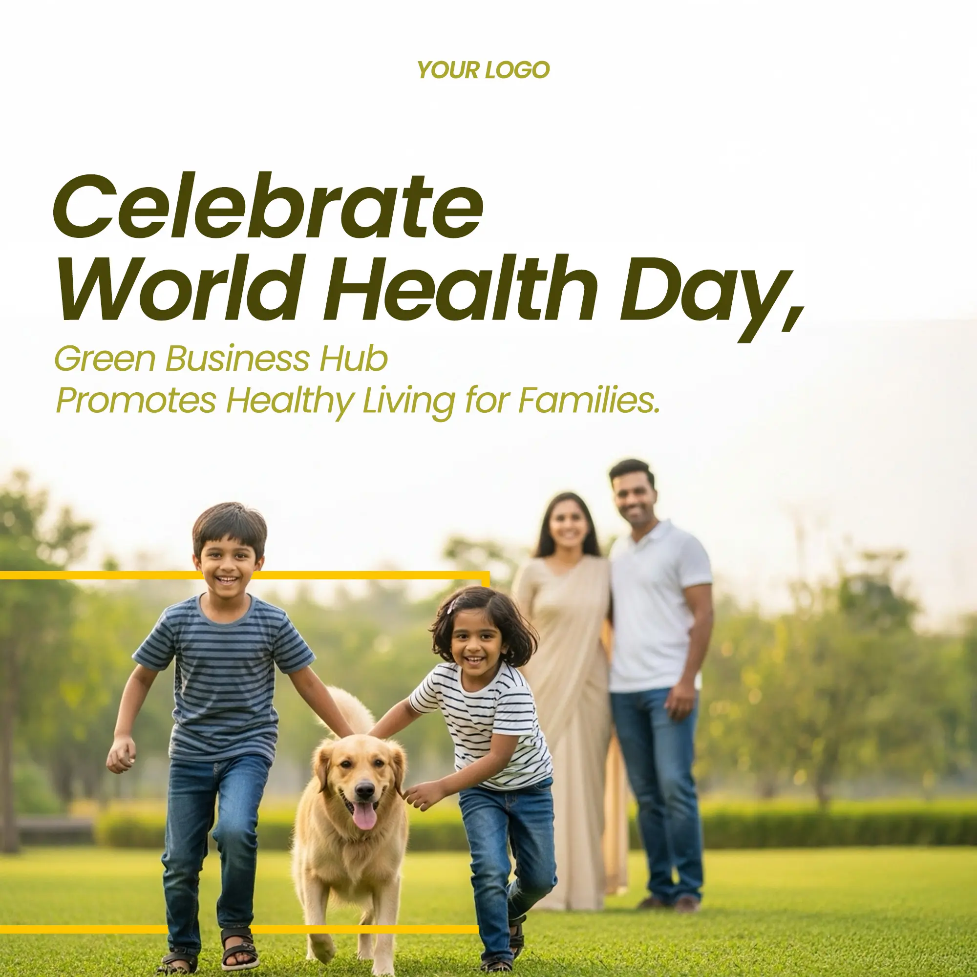 World Health Day Promotion Template