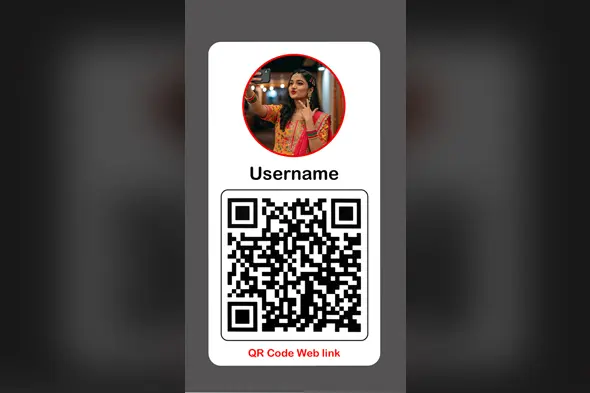 Editable Template for Branding QR Code