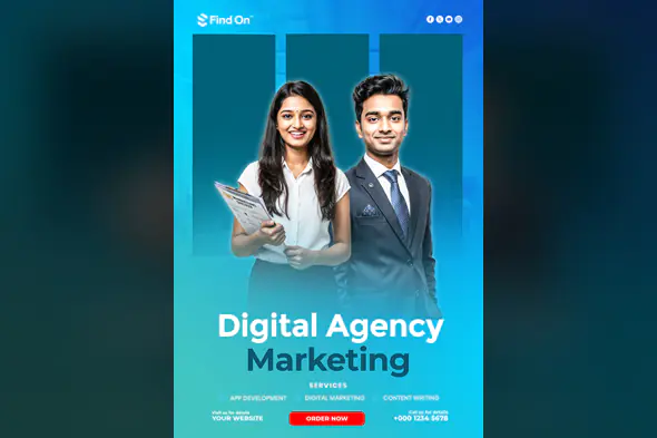 Digital Agency Marketing Services Template
