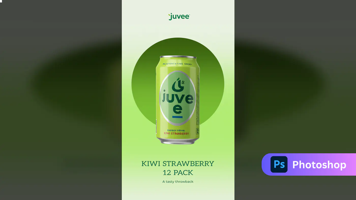 Juvee Energy Drink Promo Template