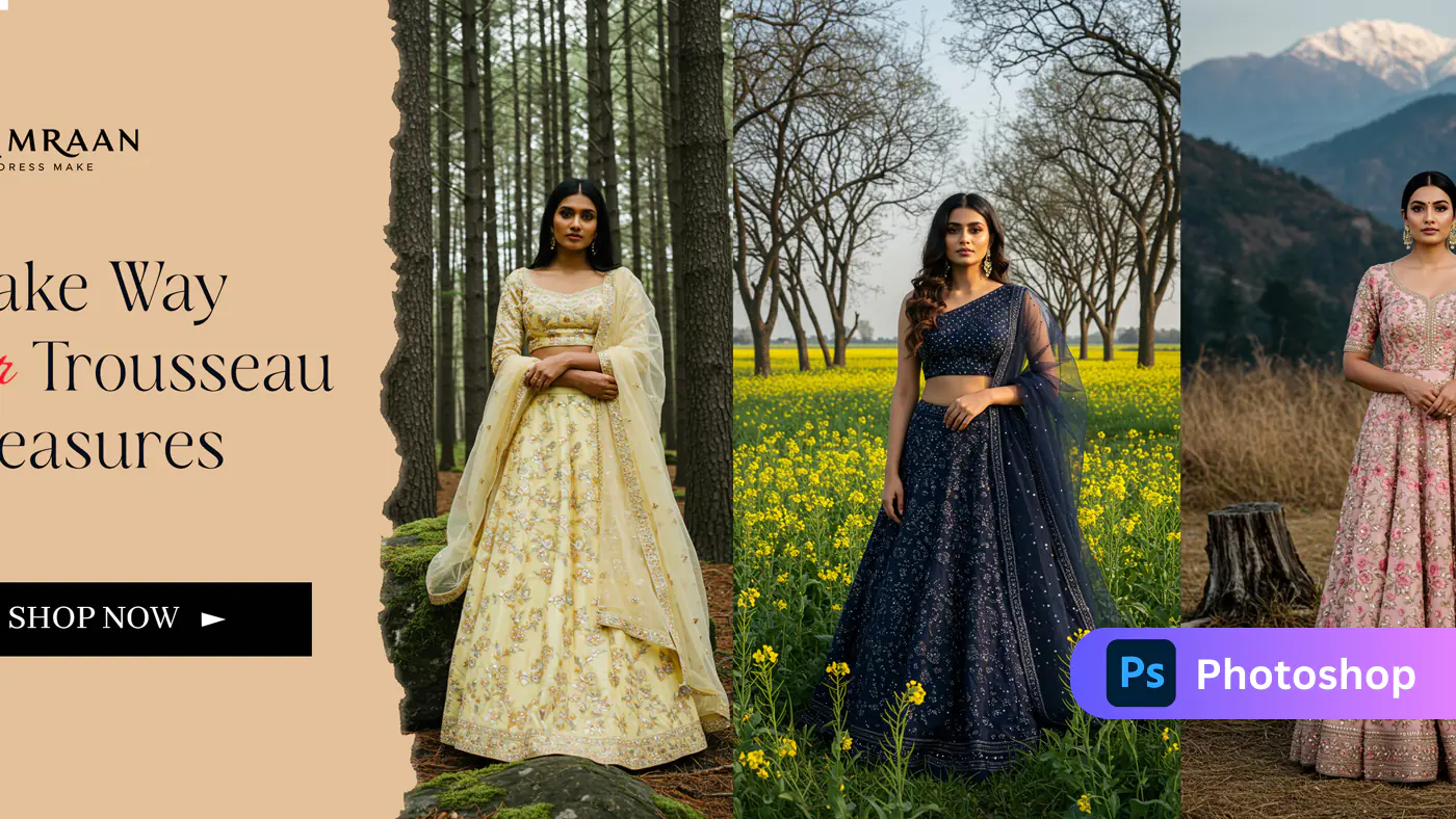 Elegant Bridal Trousseau Collection Banner