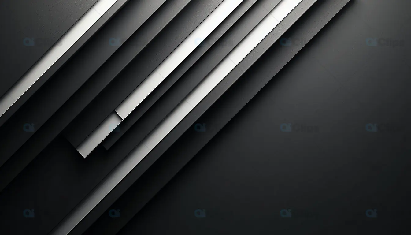 Abstract Geometric Lines on Dark Background
