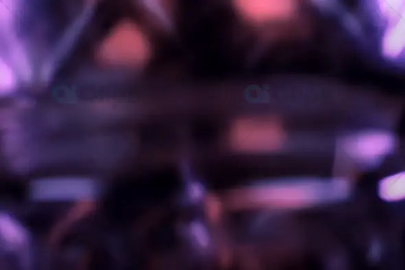 Violet Abstract Crystal Bokeh Blur