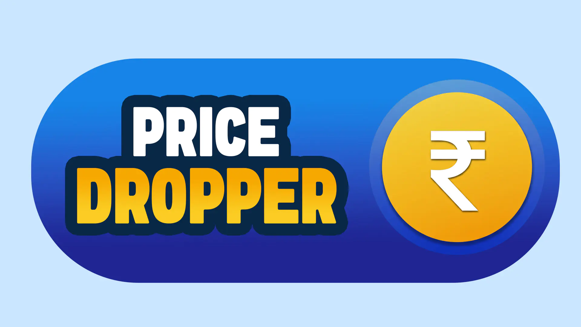 Bold Discount Badge Price Dropper Label Template