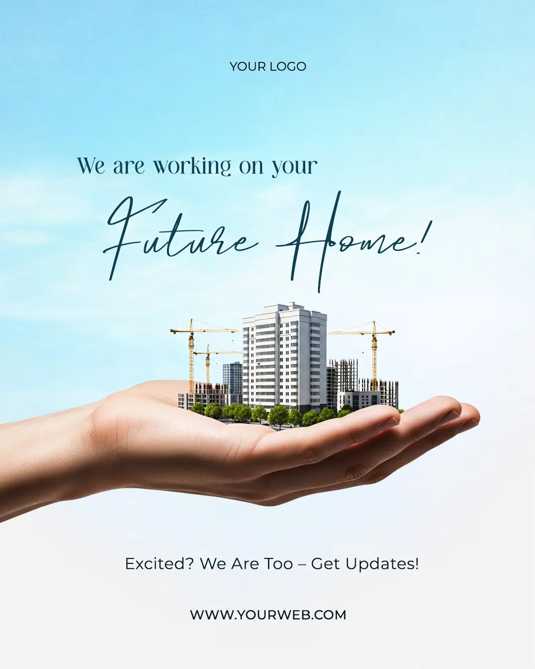 Real Estate Development Ad Template