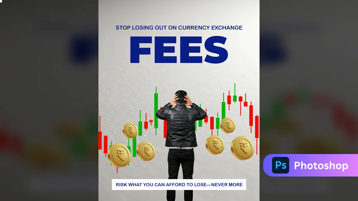 Currency Exchange Fees Awareness PSD Banner