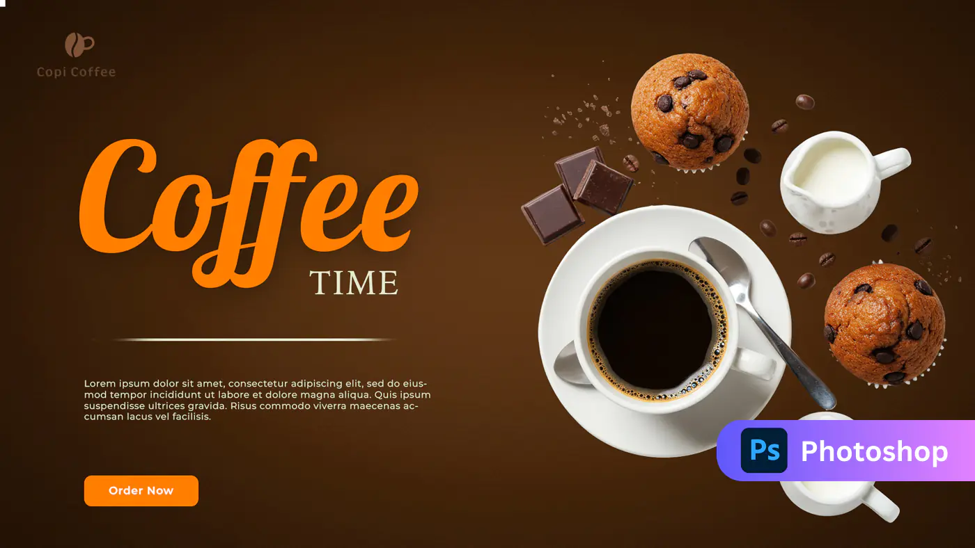 Artisanal Coffee Shop Promo Template