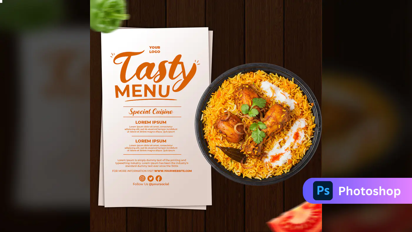 Restaurant Menu Design Template