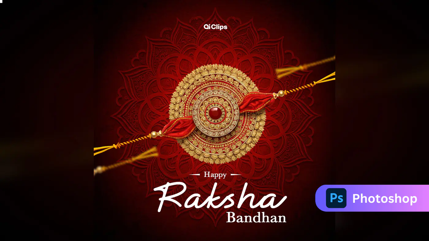Happy Raksha Bandhan Template – Traditional Indian Festival Design