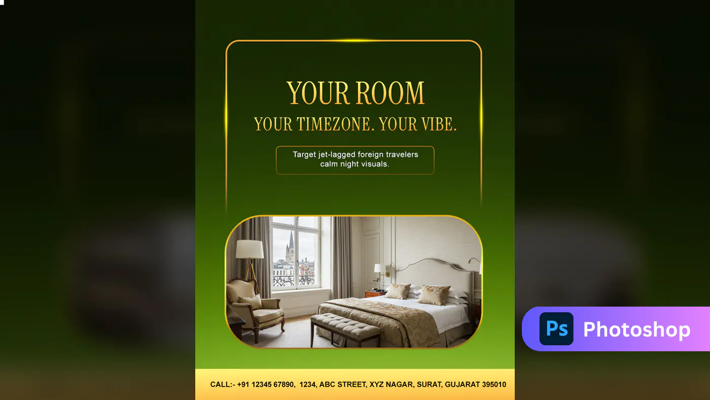 Luxury Hotel Room Promotion Template