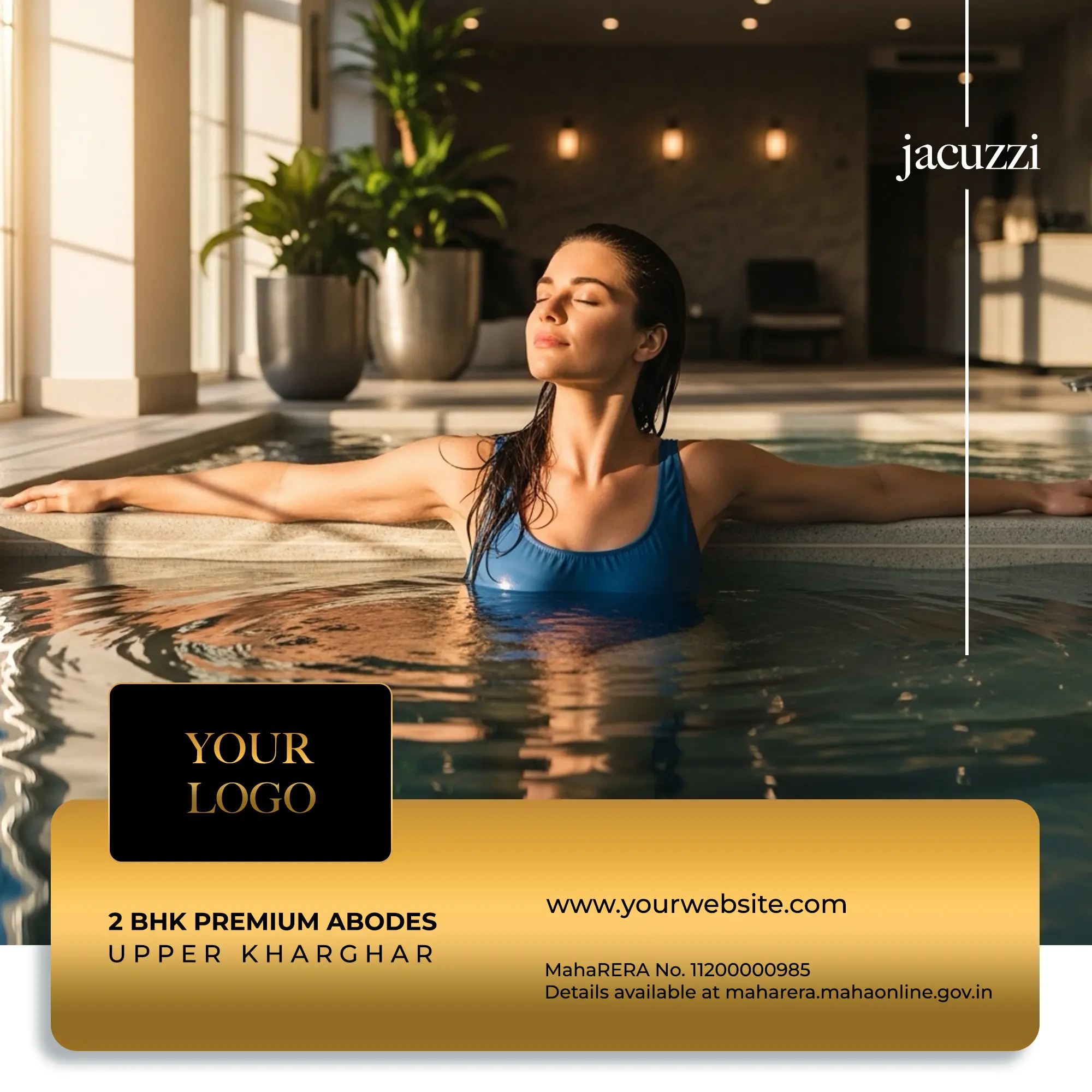 Serene Lifestyle Real Estate Ad Template