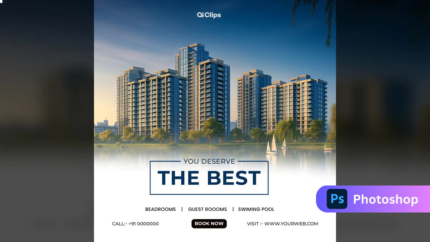Modern Urban Apartment Advertisement