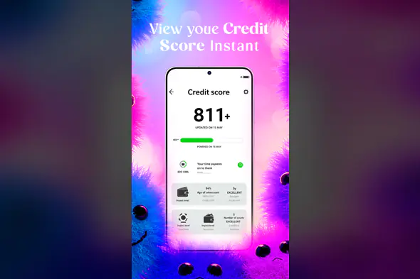 Credit Score Tracker App Promo Template