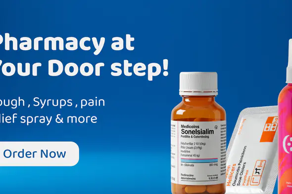 Pharmacy Delivery Banner Template