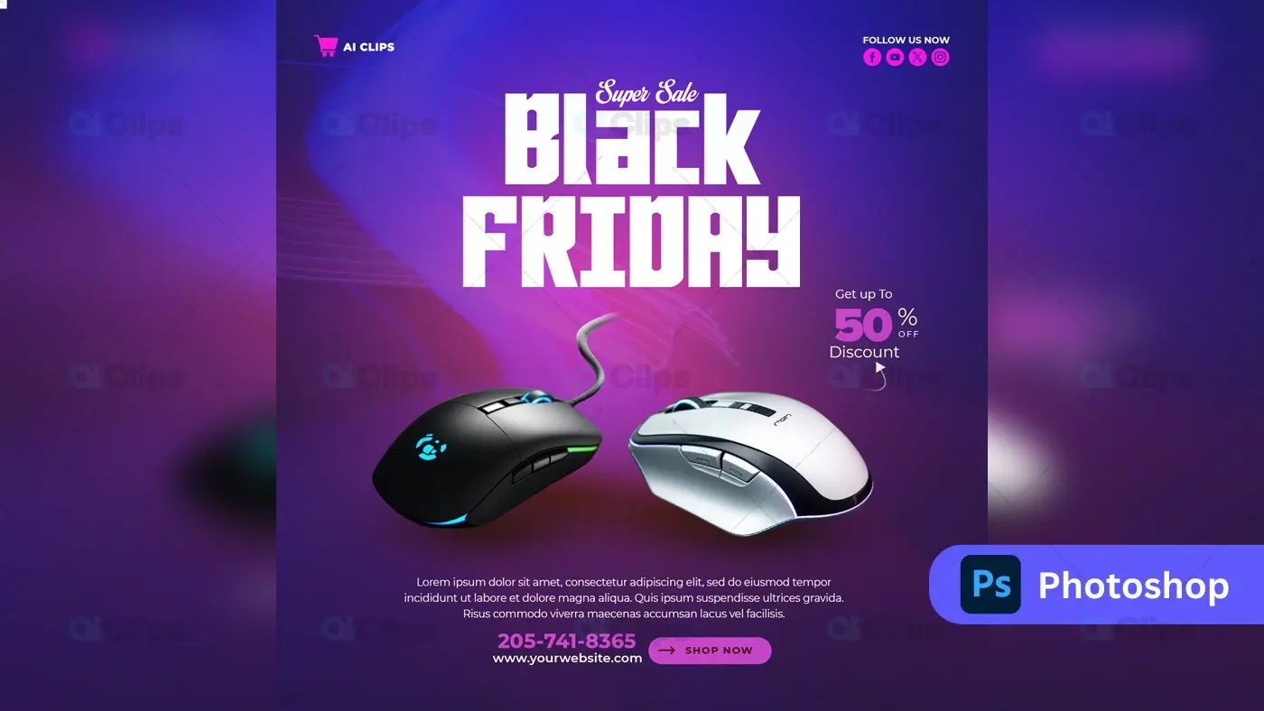 Black Friday Sale Promotion