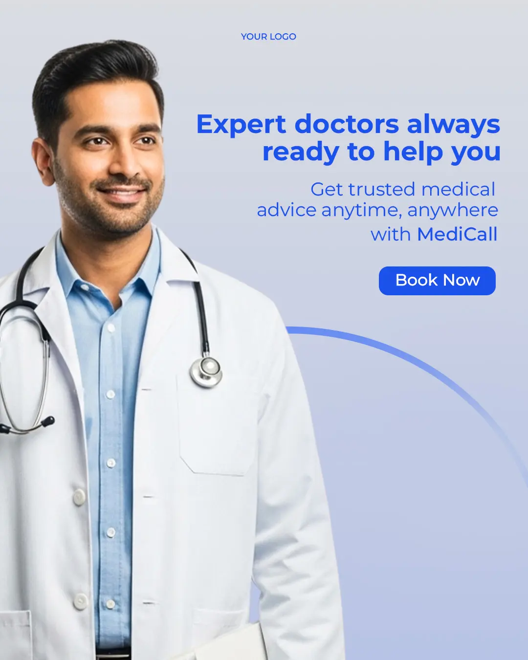 Medical Consultation Social Media Template