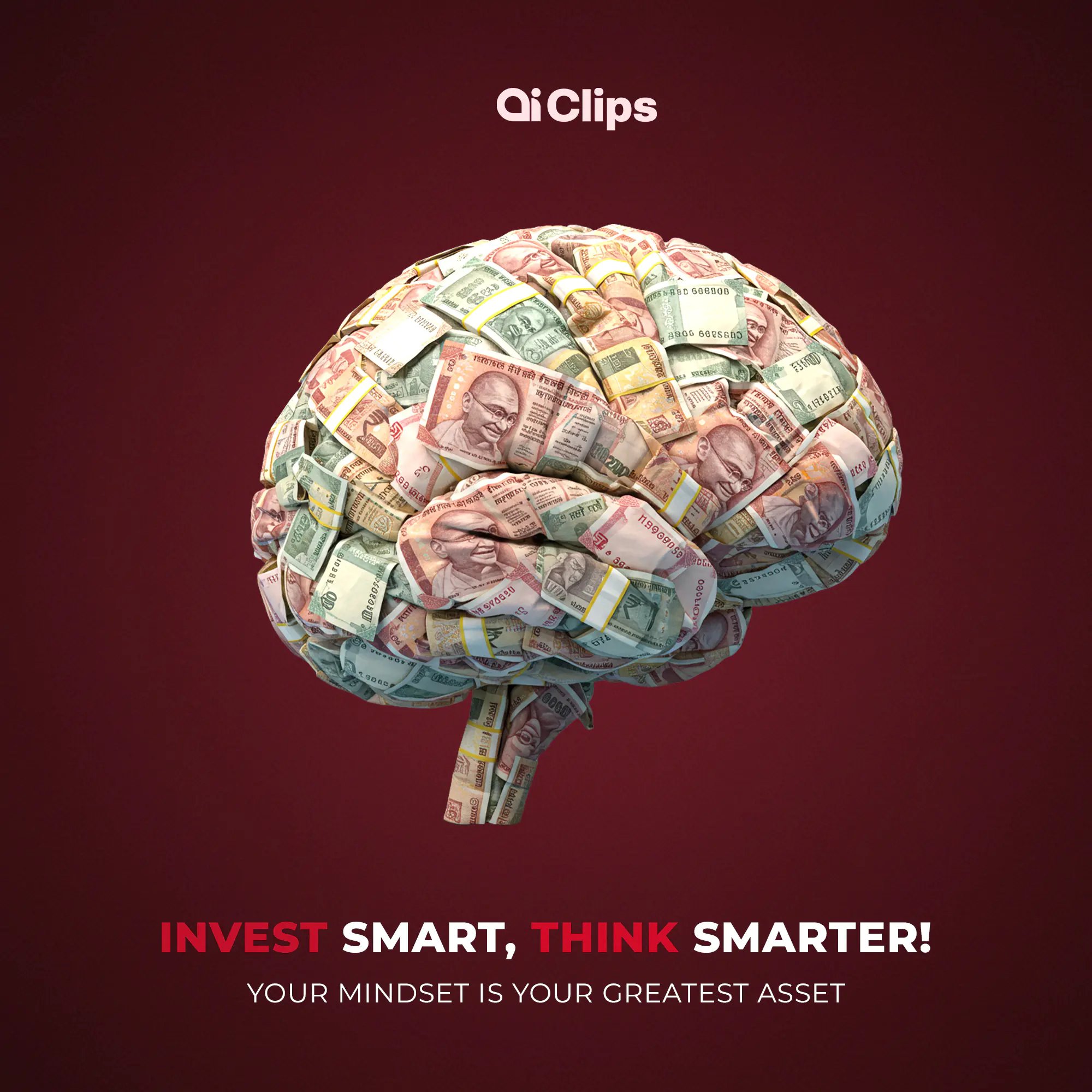 Financial Intelligence Mindset Ad Template