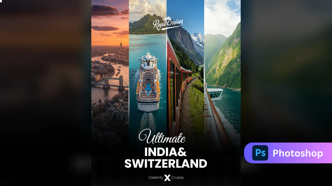 Luxury Travel Destinations Promotional Template
