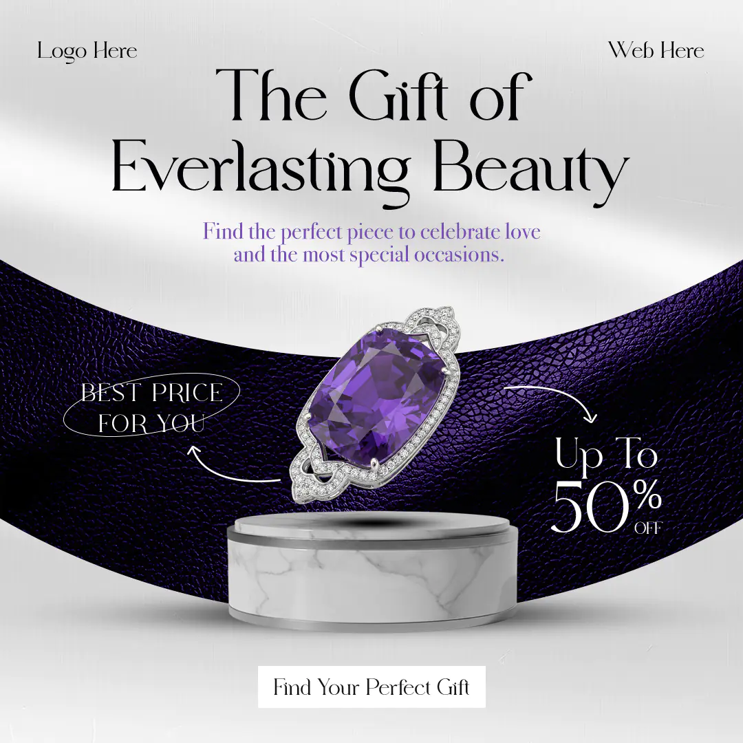 Premium Jewelry Marketing Template