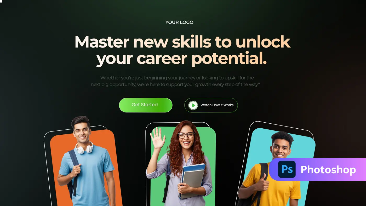 Professional Skill Development Ad Template