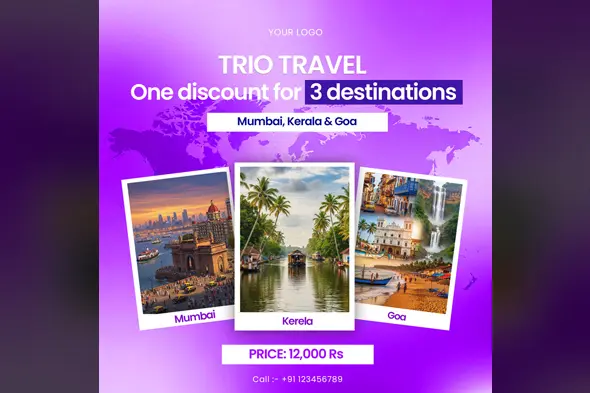 Multi-City Indian Holiday Promo Template