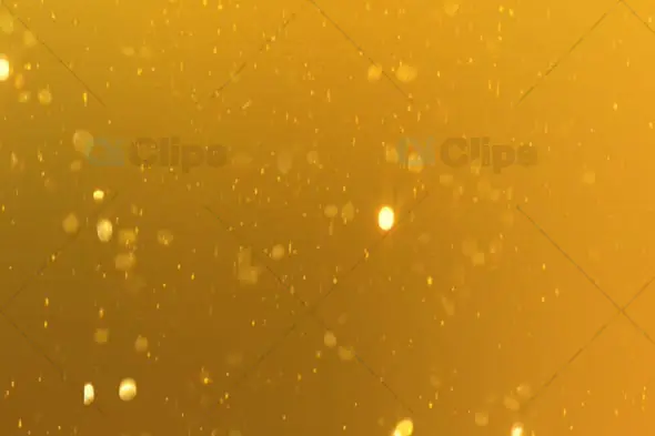 Golden Floating Particles with Soft Glow