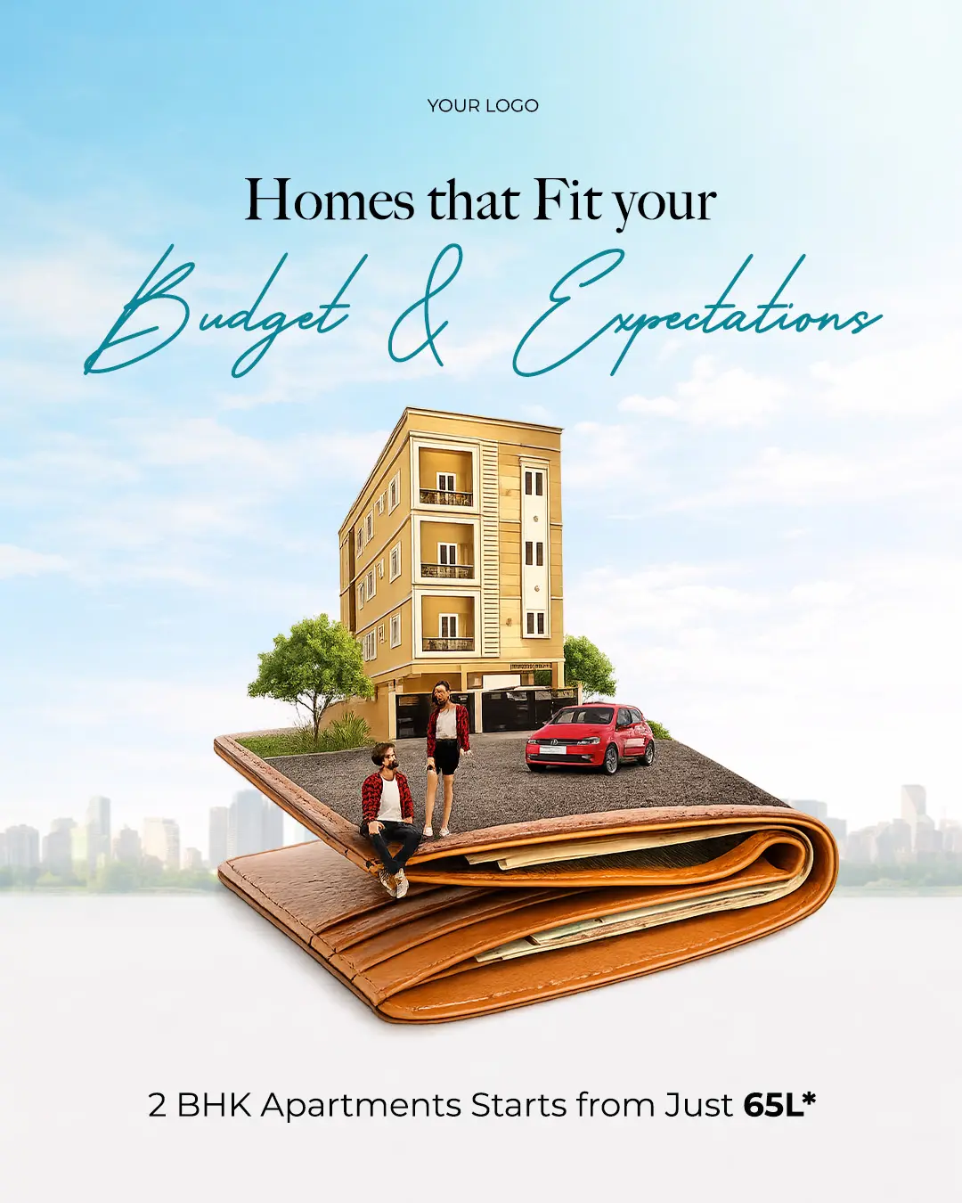 Budget-Friendly Real Estate Promo Template
