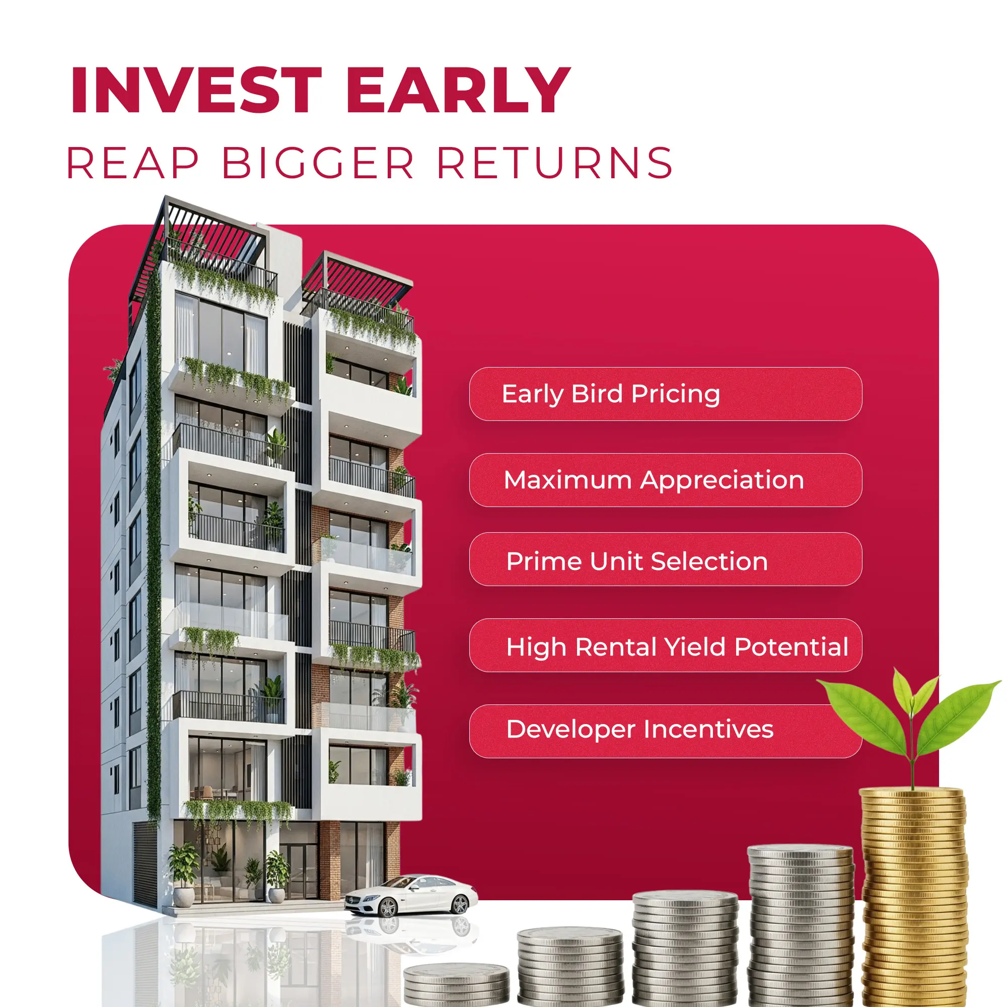 Early Bird Property Investment Social Post
