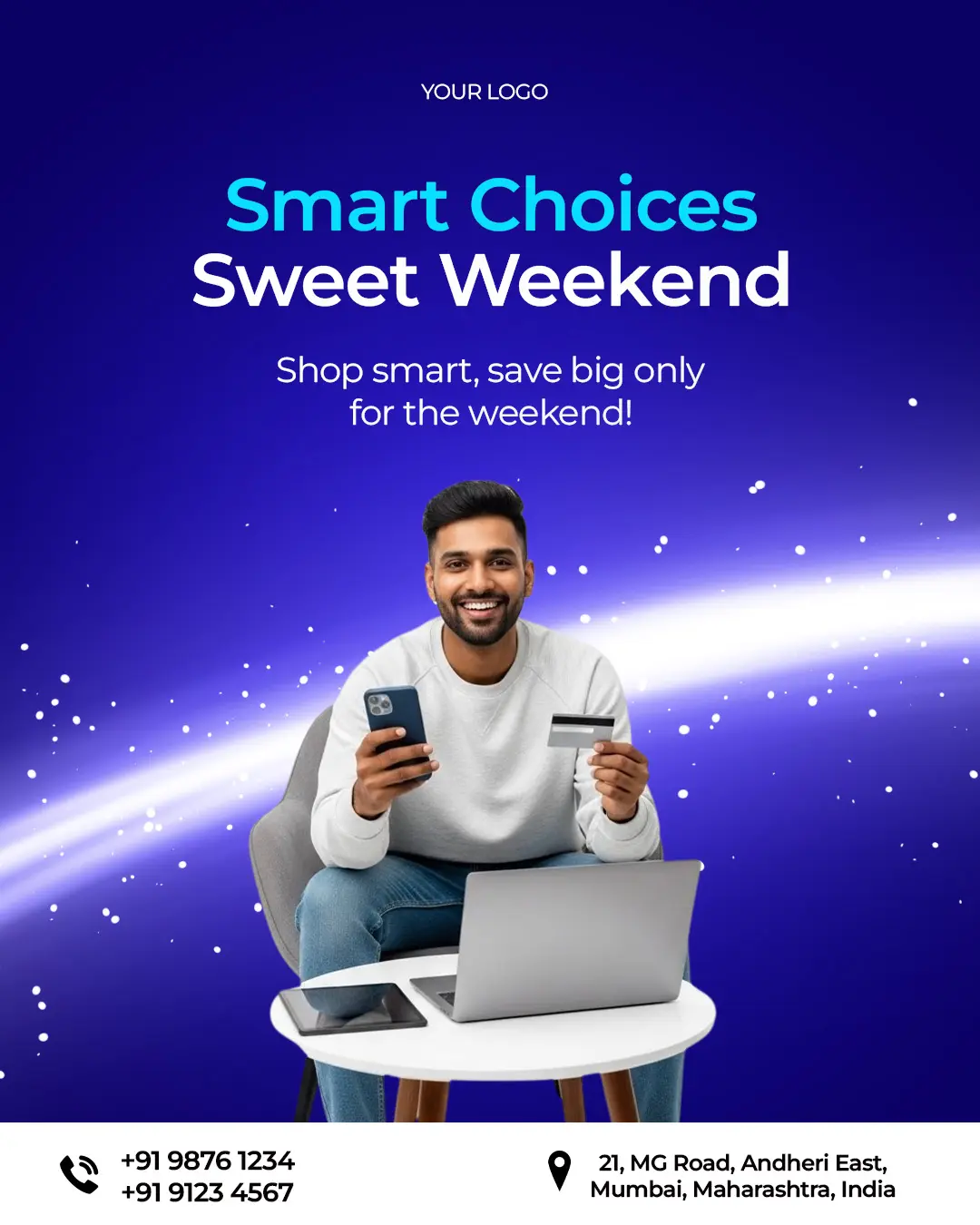 E-commerce Weekend Deal Social Media Post