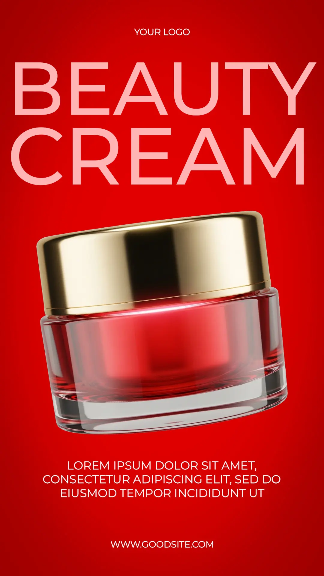 Radiant Beauty Cream Promo Story