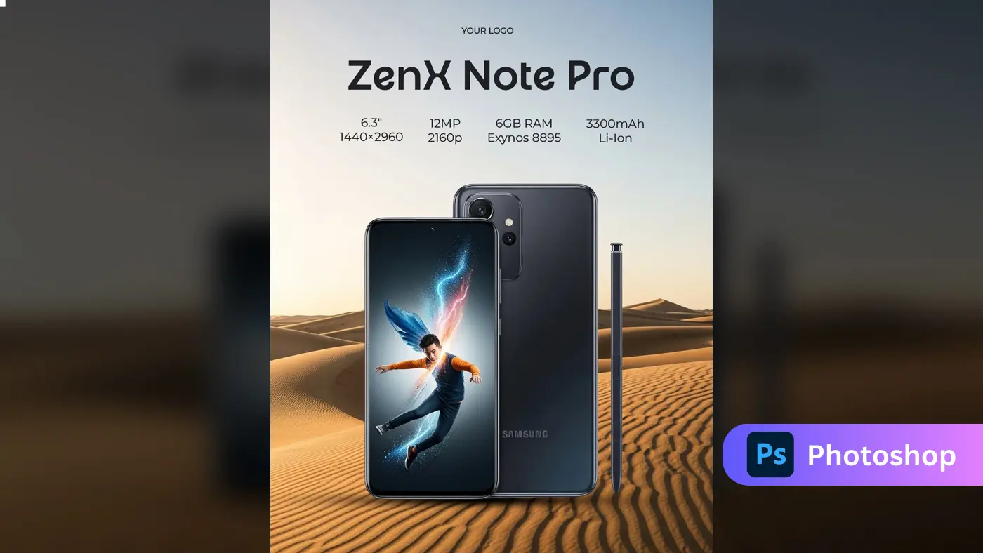 Next-Gen Smartphone Ad Template