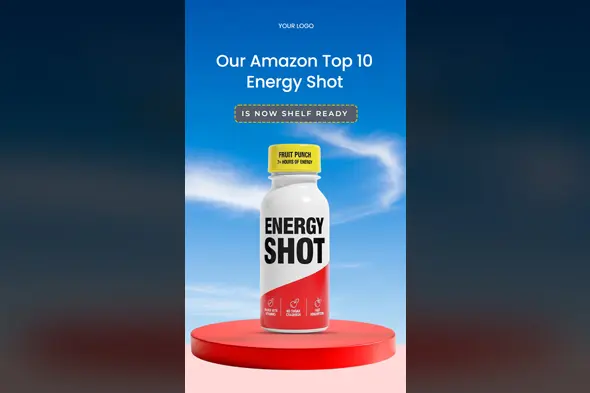 Energy Drink Product Launch Template