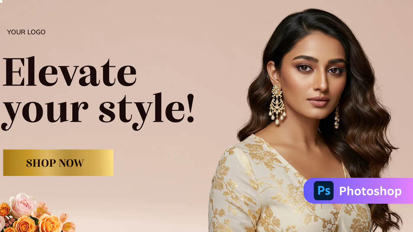Elegant Ethnic Fashion Promo Template