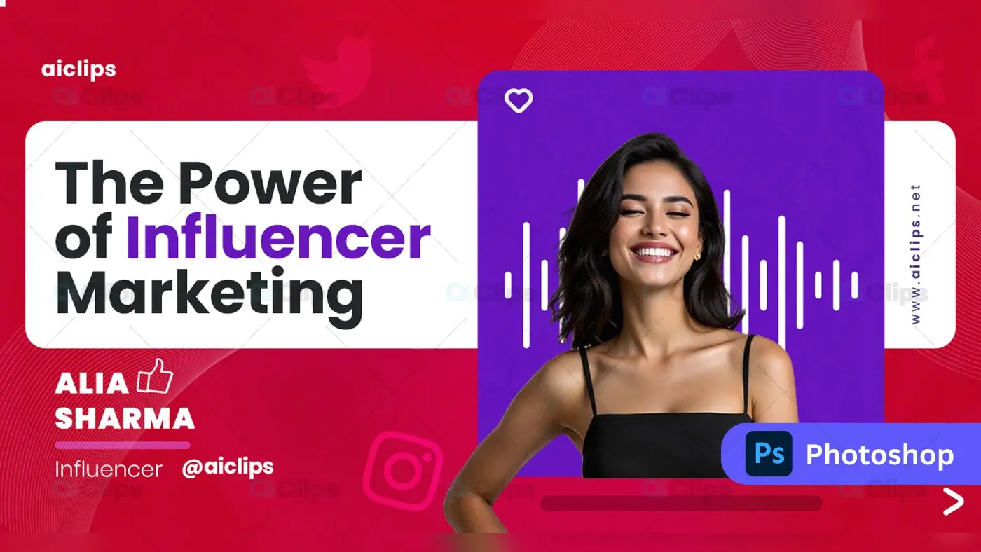 Influencer Marketing Social Media Banner