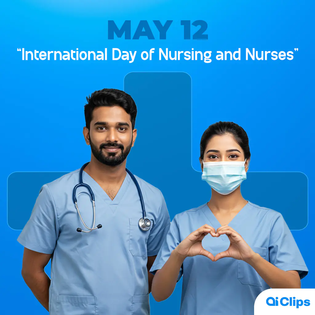 Enhanced Nurses Day Social Media Template