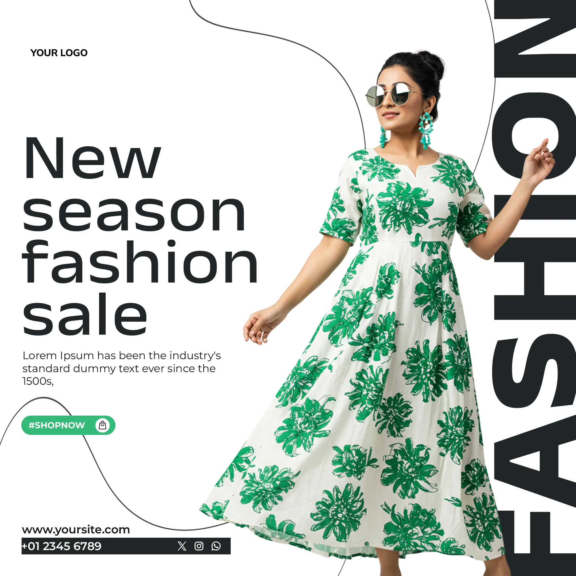 Spring Fashion Collection Promo Template