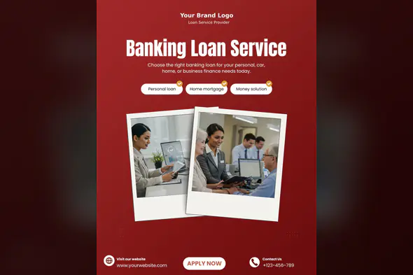 Banking Loan Service Promo Template